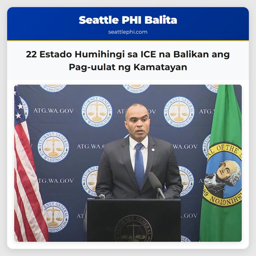22 Estado Humihingi sa ICE na Balikan ang