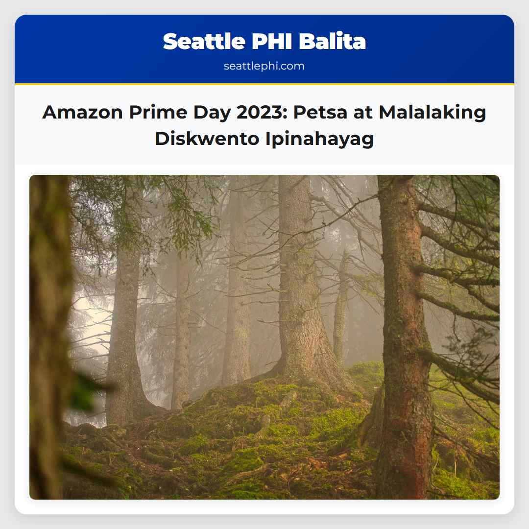 Amazon Prime Day 2023: Petsa at Malalaking