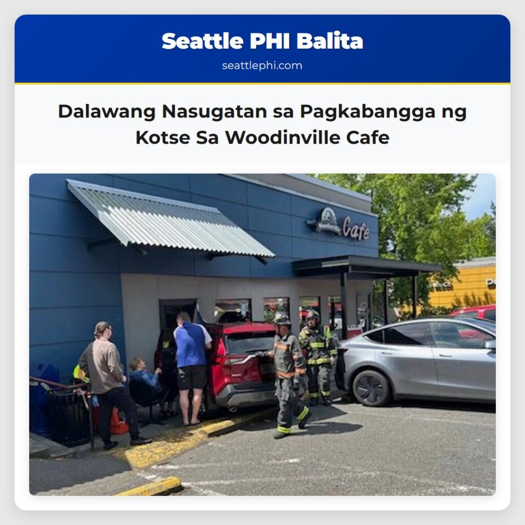 Dalawang Nasugatan sa Pagkabangga ng Kotse Sa