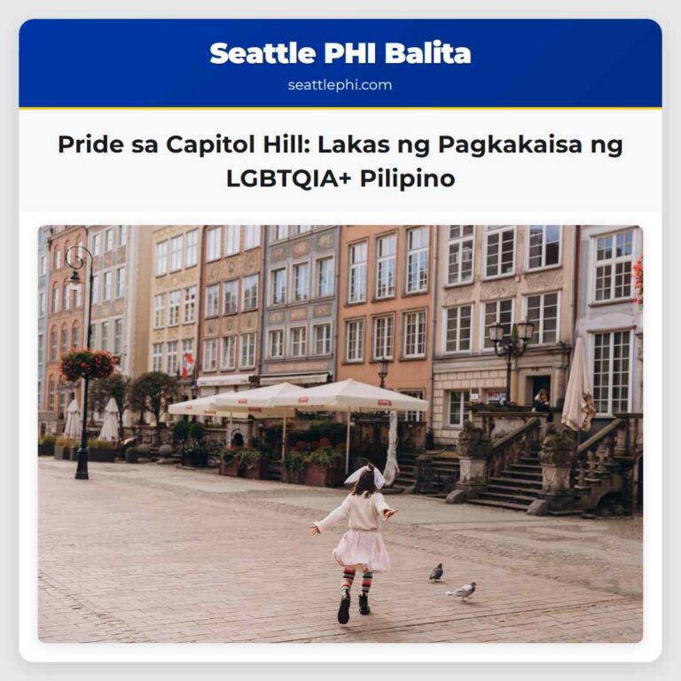 Pride sa Capitol Hill Lakas ng Pagkakaisa ng LGBTQIA+ Pilipino