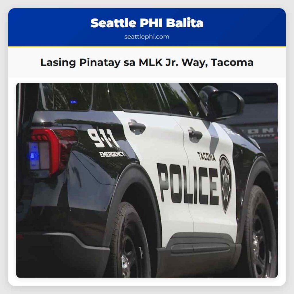 Lasing Pinatay sa MLK Jr. Way, Tacoma