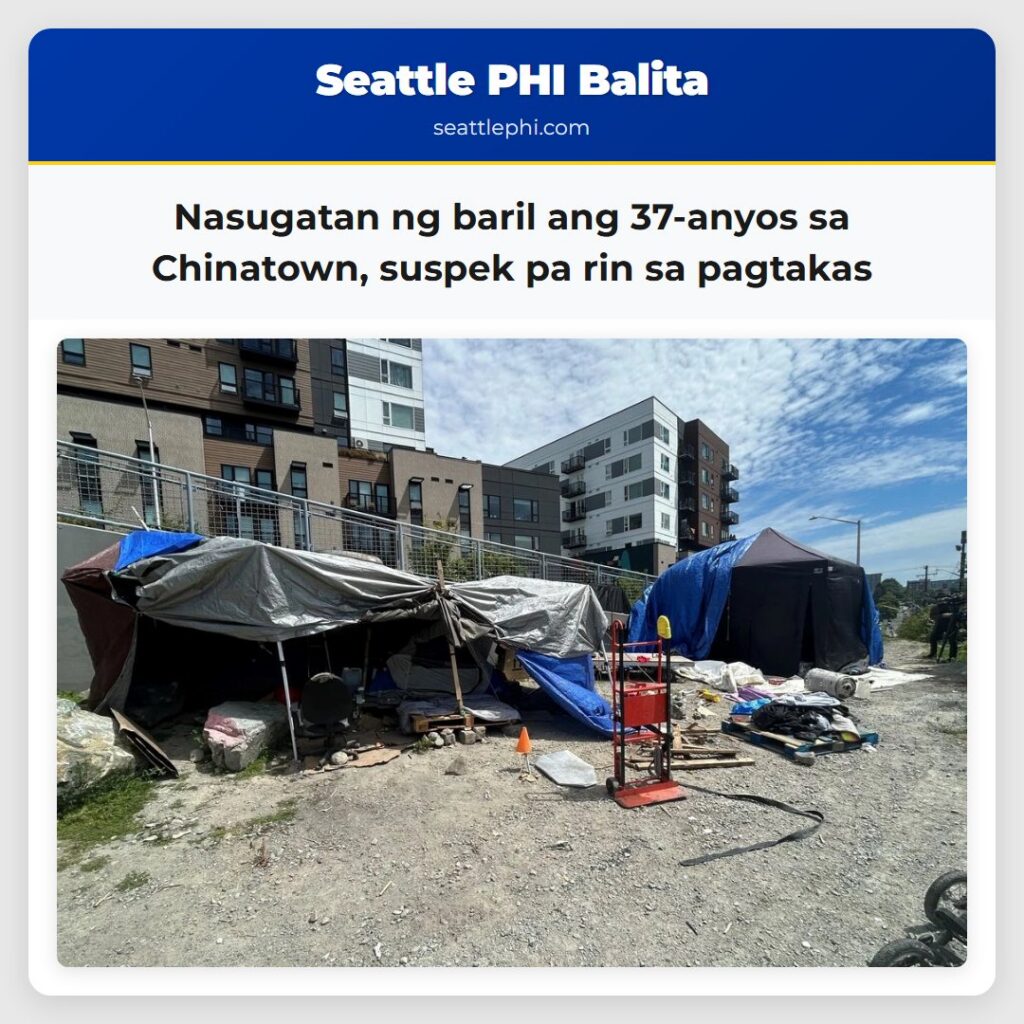 Nasugatan ng baril ang 37-anyos sa Chinatown,