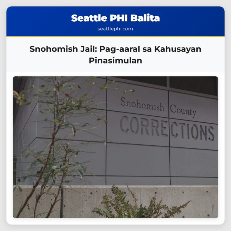Snohomish Jail Pag-aaral sa Kahusayan Pinasimulan