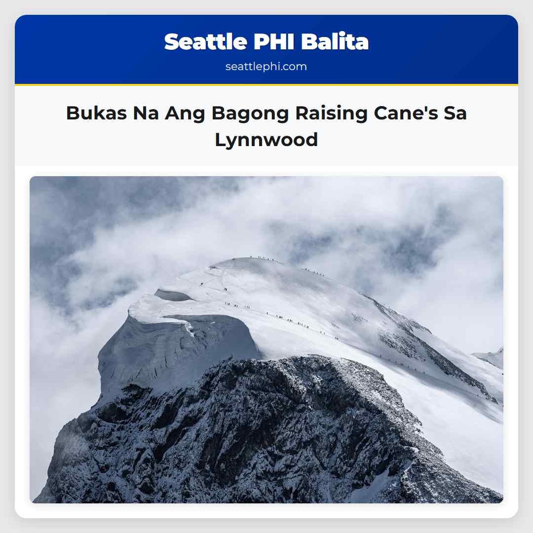 Bukas Na Ang Bagong Raising Cane's Sa Lynnwood