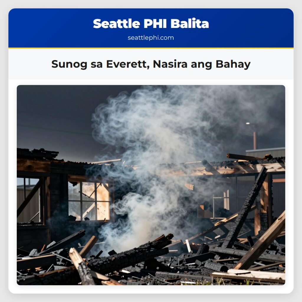 Sunog sa Everett, Nasira ang Bahay