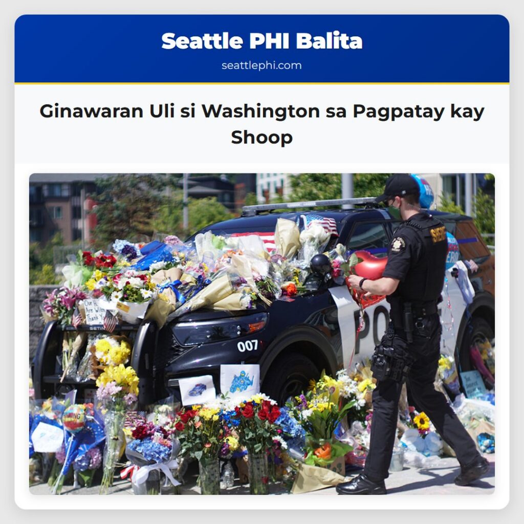 Ginawaran Uli si Washington sa Pagpatay kay Shoop