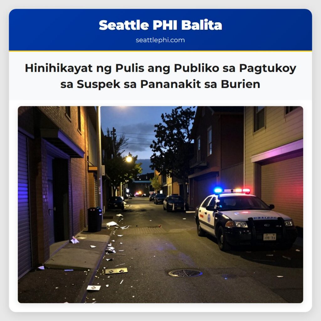 Hinihikayat ng Pulis ang Publiko sa Pagtukoy sa