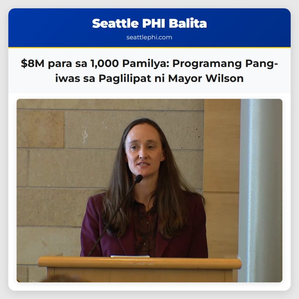 $8M para sa 1,000 Pamilya: Programang Pang-iwas