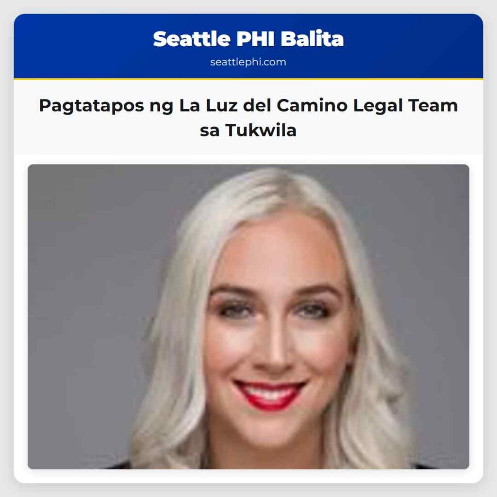 Pagtatapos ng La Luz del Camino Legal Team sa
