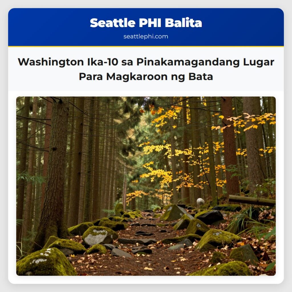 Washington Ika-10 sa Pinakamagandang Lugar Para