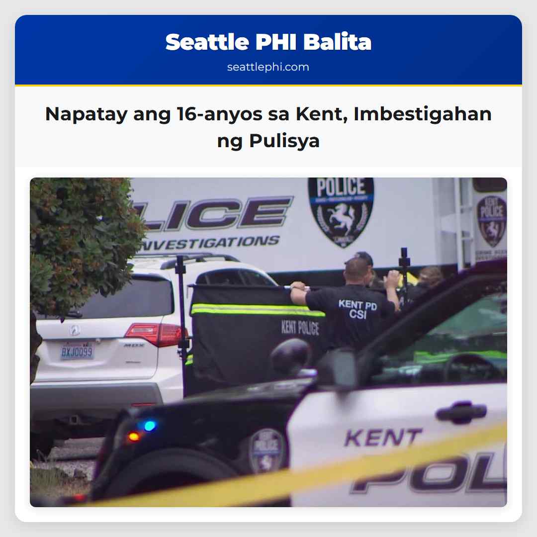 Napatay ang 16-anyos sa Kent Imbestigahan ng Pulisya