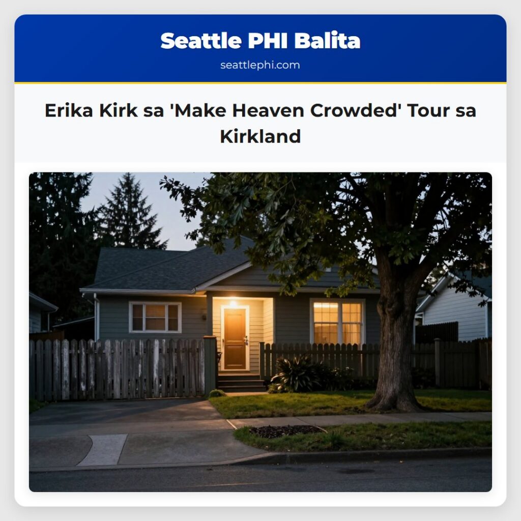 Erika Kirk sa 'Make Heaven Crowded' Tour sa