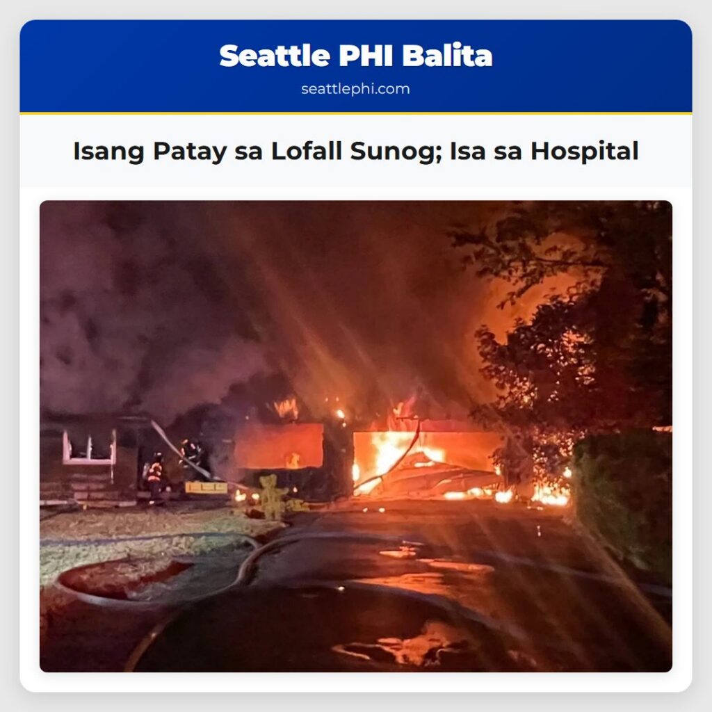 Isang Patay sa Lofall Sunog; Isa sa Hospital