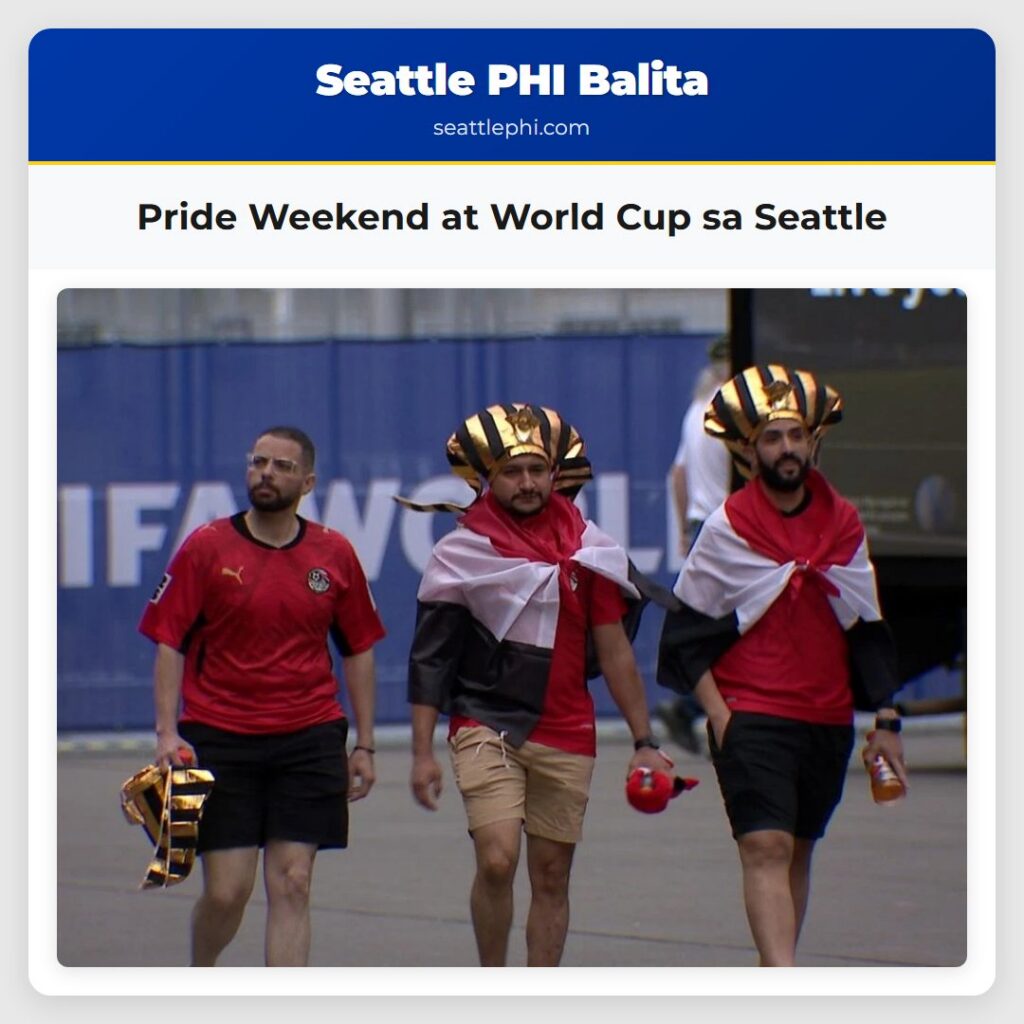 Pride Weekend at World Cup sa Seattle