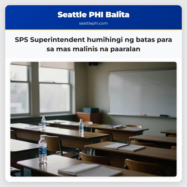 SPS Superintendent humihingi ng batas para sa mas malinis na paaralan
