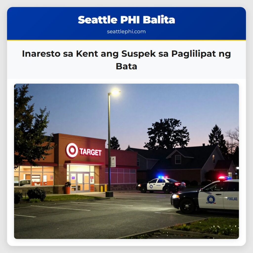 Inaresto sa Kent ang Suspek sa Paglilipat ng Bata