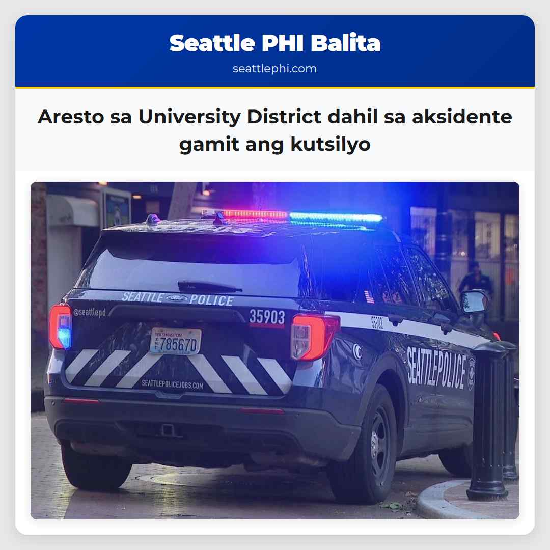 Aresto sa University District dahil sa aksidente gamit ang kutsilyo
