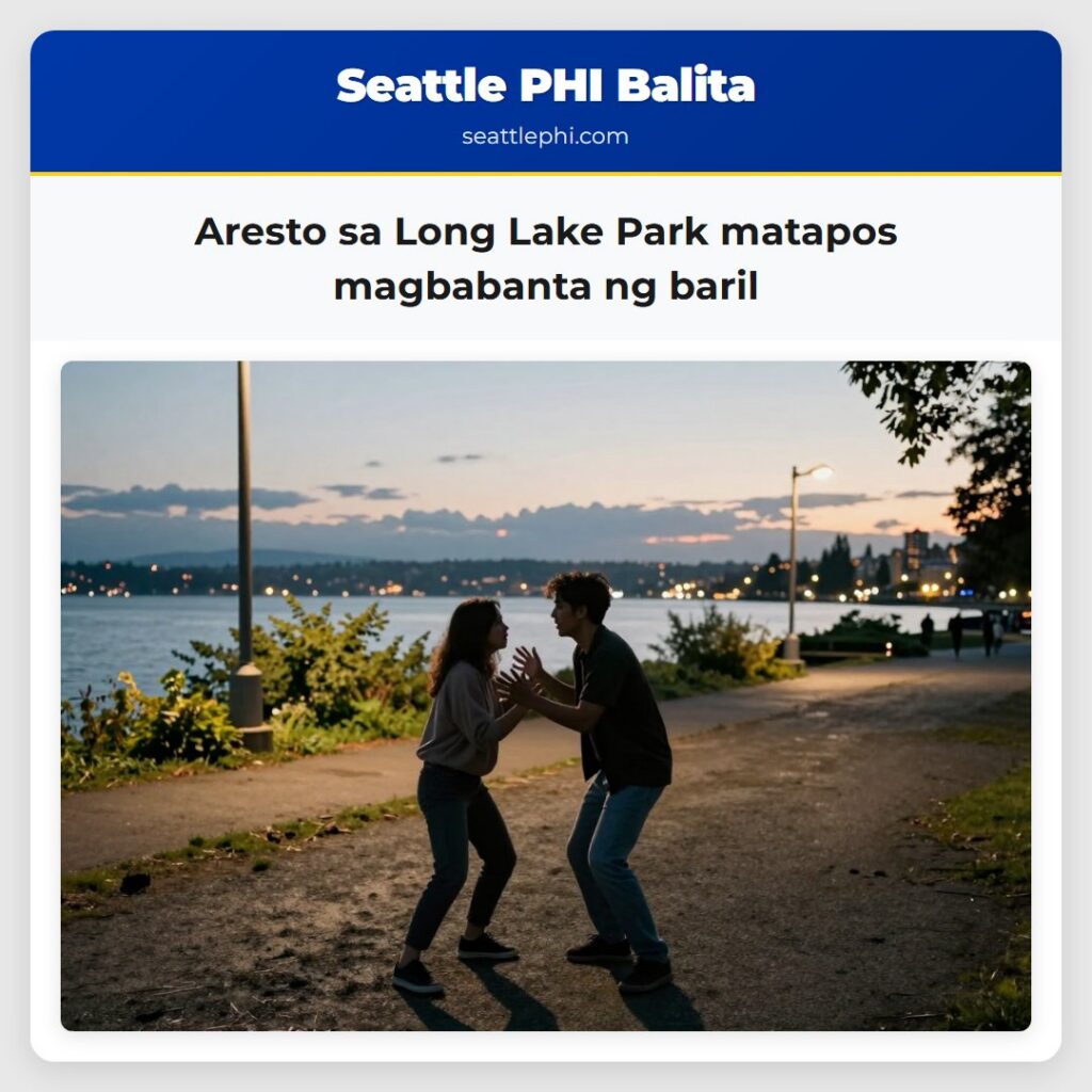 Aresto sa Long Lake Park matapos magbabanta ng