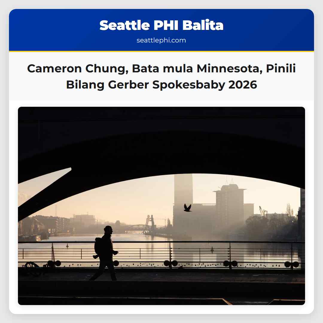 Cameron Chung Bata mula Minnesota Pinili Bilang Gerber Spokesbaby 2026