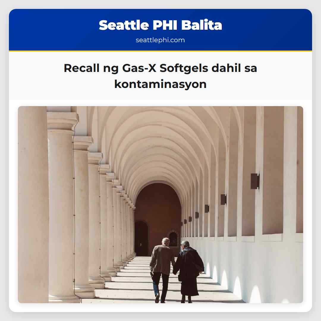 Recall ng Gas-X Softgels dahil sa kontaminasyon