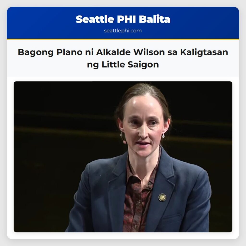 Bagong Plano ni Alkalde Wilson sa Kaligtasan ng