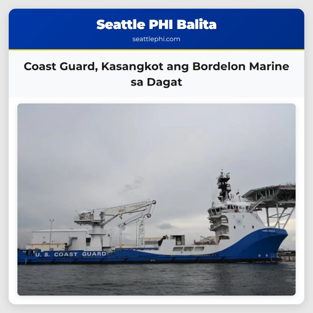 Coast Guard, Kasangkot ang Bordelon Marine sa