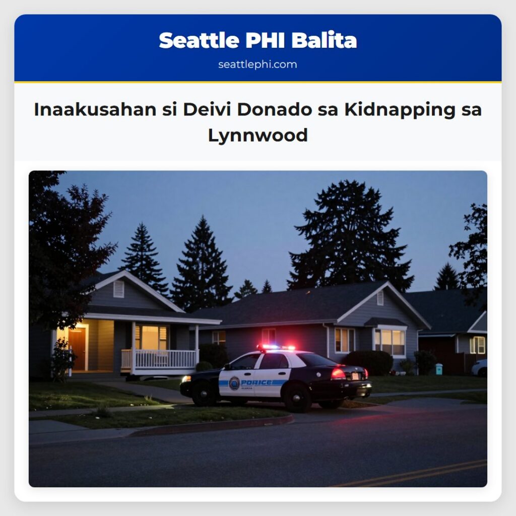 Inaakusahan si Deivi Donado sa Kidnapping sa