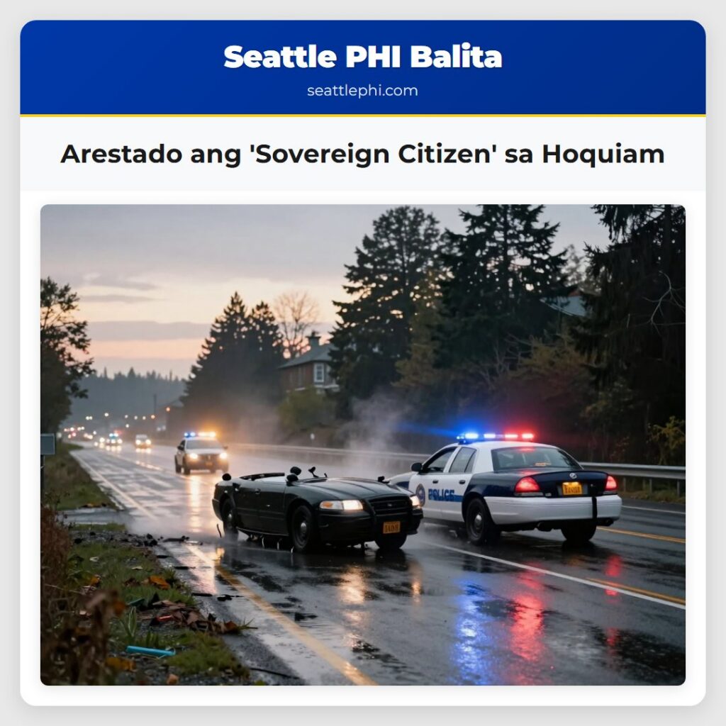 Arestado ang 'Sovereign Citizen' sa Hoquiam