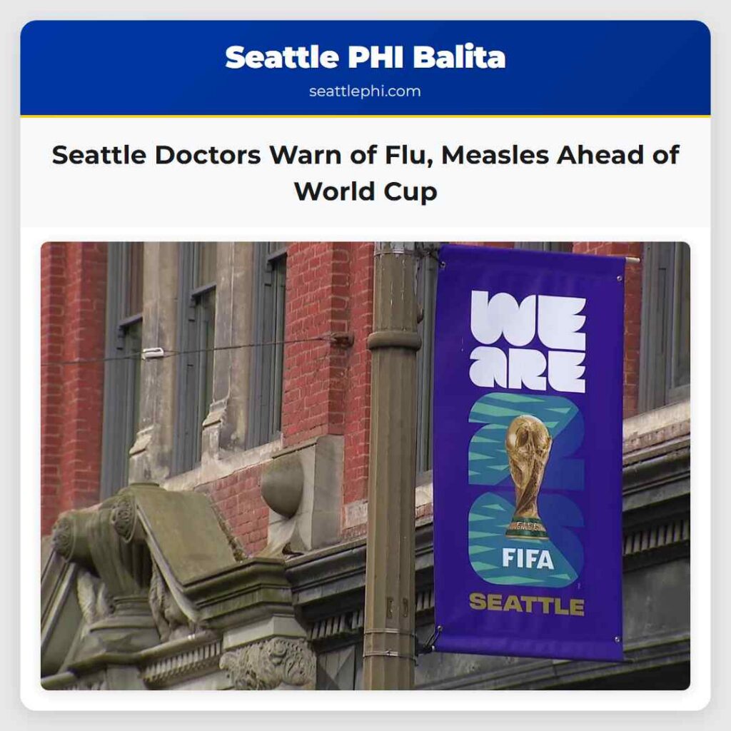 Seattle Doctors Warn of Flu, Measles Ahead of