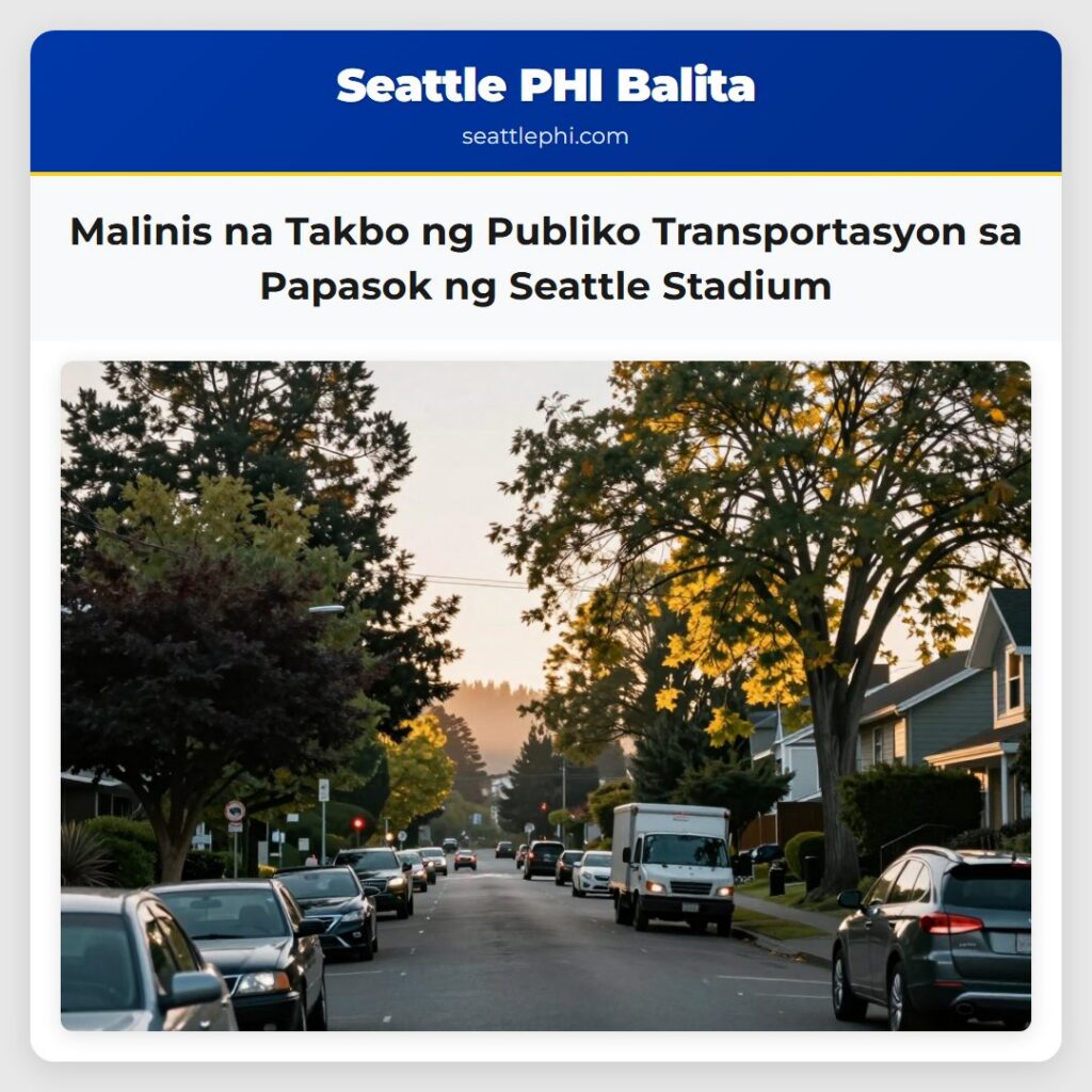 Malinis na Takbo ng Publiko Transportasyon sa