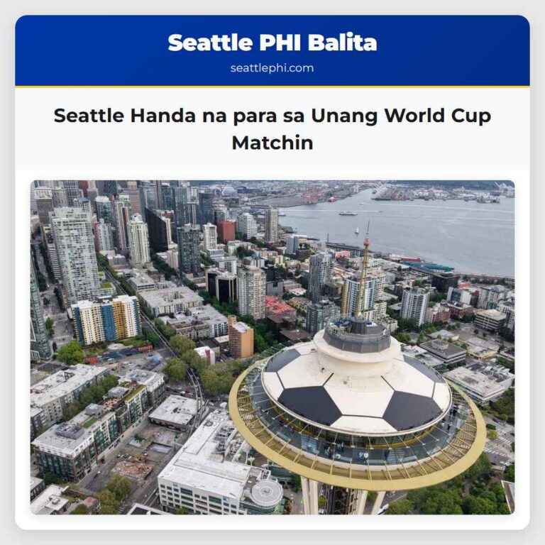 Seattle Handa na para sa Unang World Cup Matchin