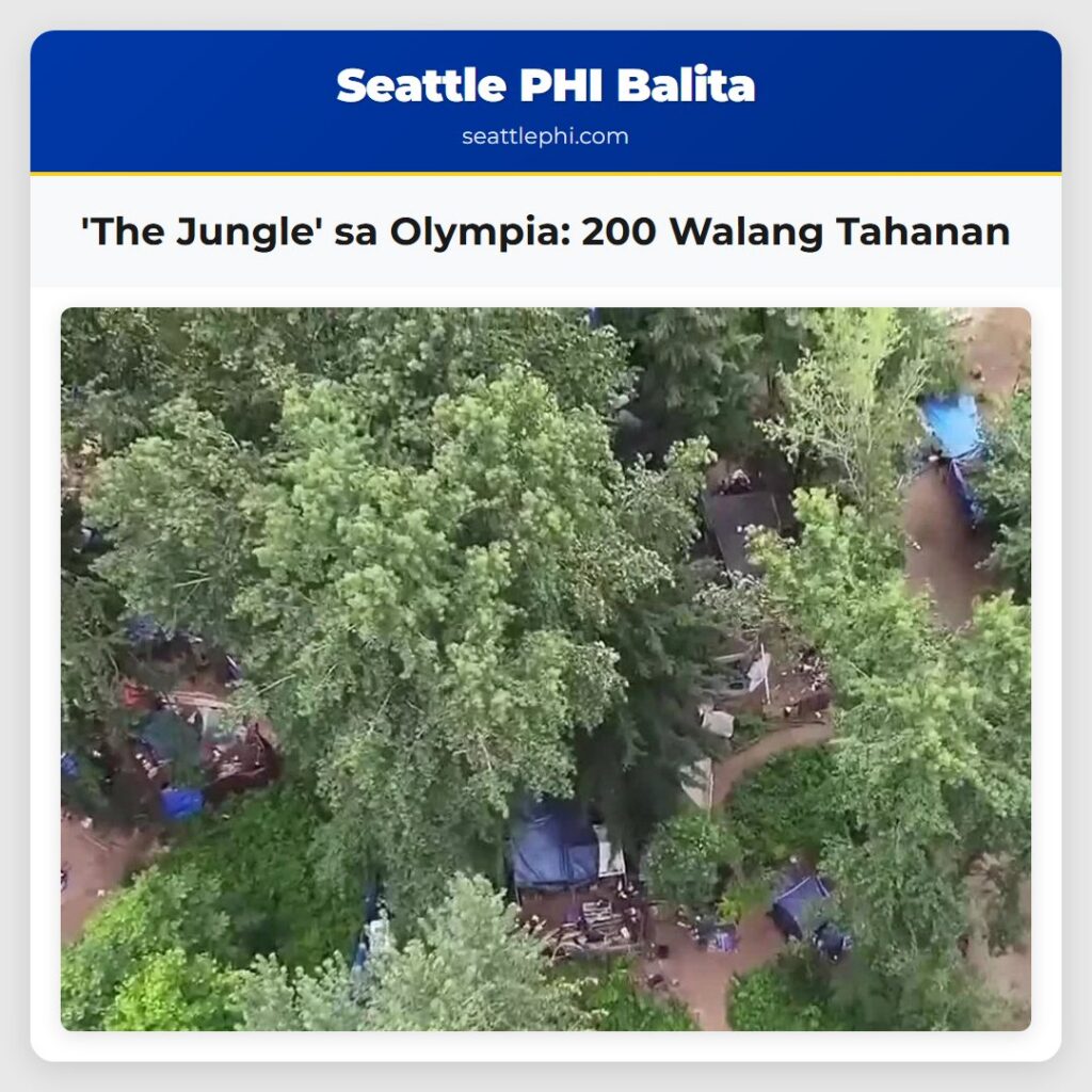 'The Jungle' sa Olympia: 200 Walang Tahanan