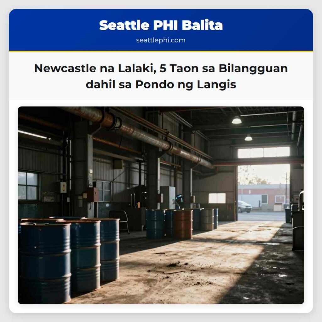 Newcastle na Lalaki, 5 Taon sa Bilangguan dahil