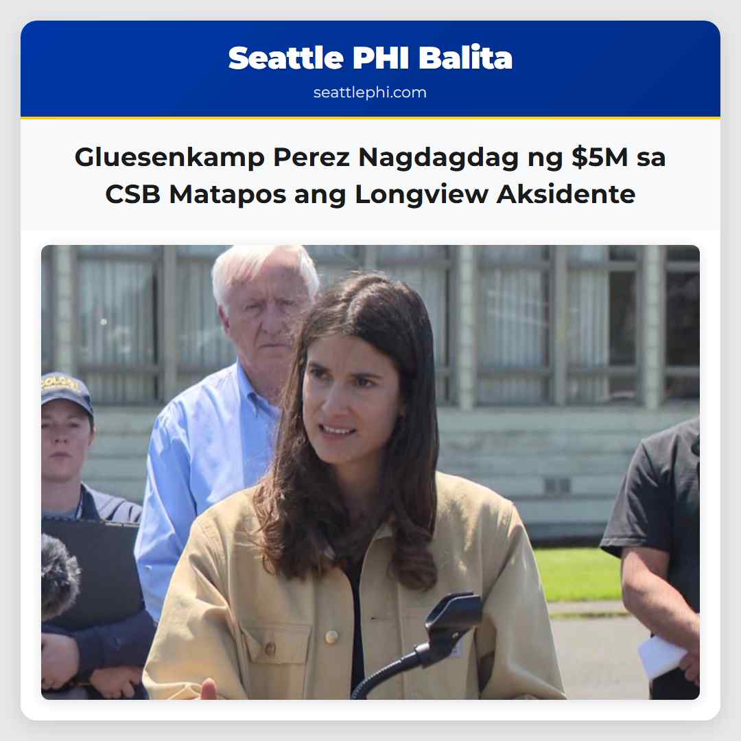 Gluesenkamp Perez Nagdagdag ng $5M sa CSB Matapos ang Longview Aksidente