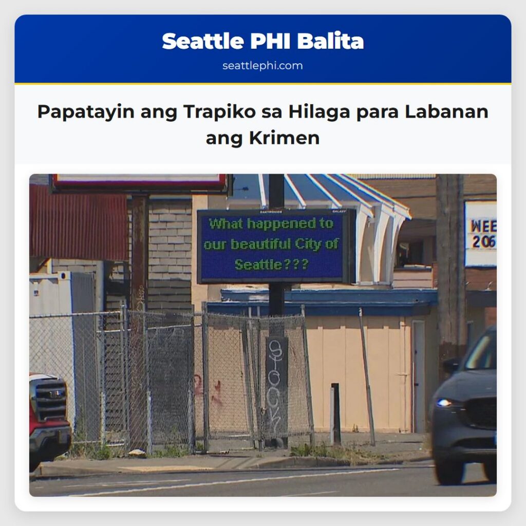 Papatayin ang Trapiko sa Hilaga para Labanan ang