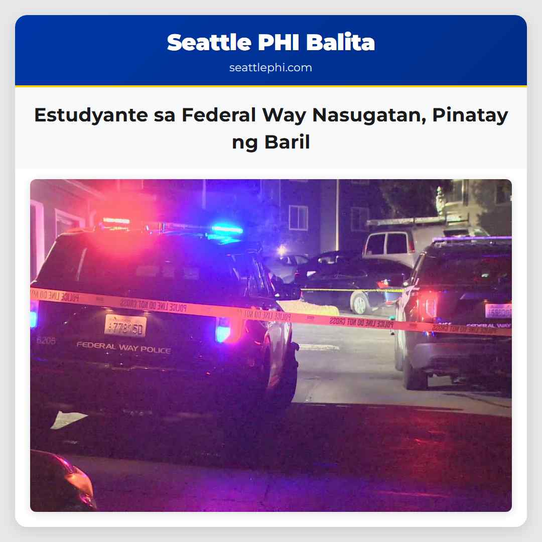 Estudyante sa Federal Way Nasugatan, Pinatay ng
