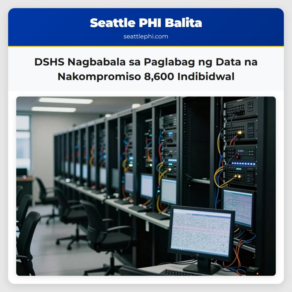 DSHS Nagbabala sa Paglabag ng Data na
