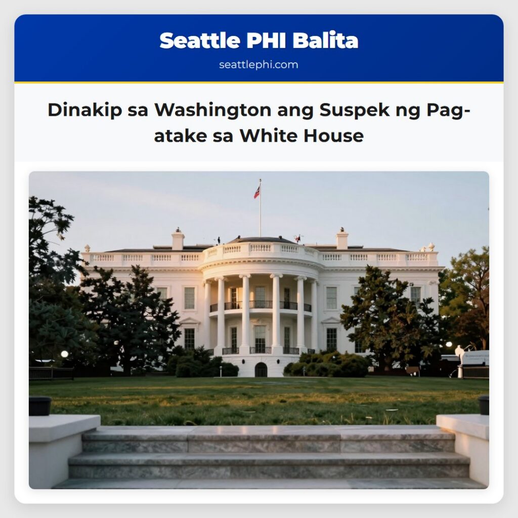 Dinakip sa Washington ang Suspek ng Pag-atake sa