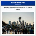 World Cup sa Seattle Iran vs. US sa Lumen Field