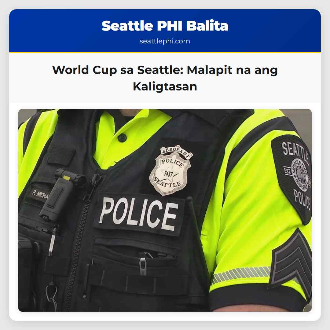 World Cup sa Seattle: Malapit na ang Kaligtasan