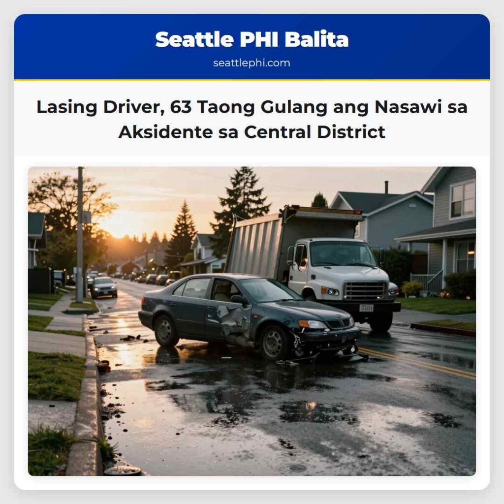 Lasing Driver, 63 Taong Gulang ang Nasawi sa
