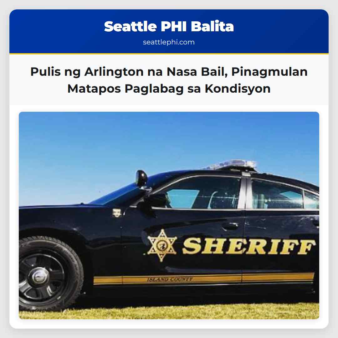 Pulis ng Arlington na Nasa Bail Pinagmulan Matapos Paglabag sa Kondisyon
