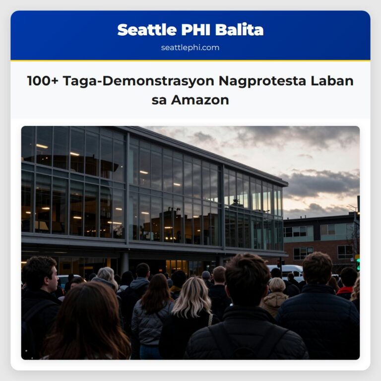 100+ Taga-Demonstrasyon Nagprotesta Laban sa Amazon