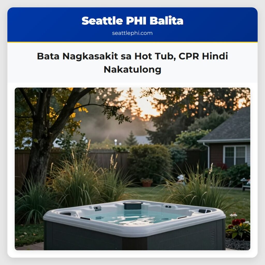 Bata Nagkasakit sa Hot Tub, CPR Hindi Nakatulong