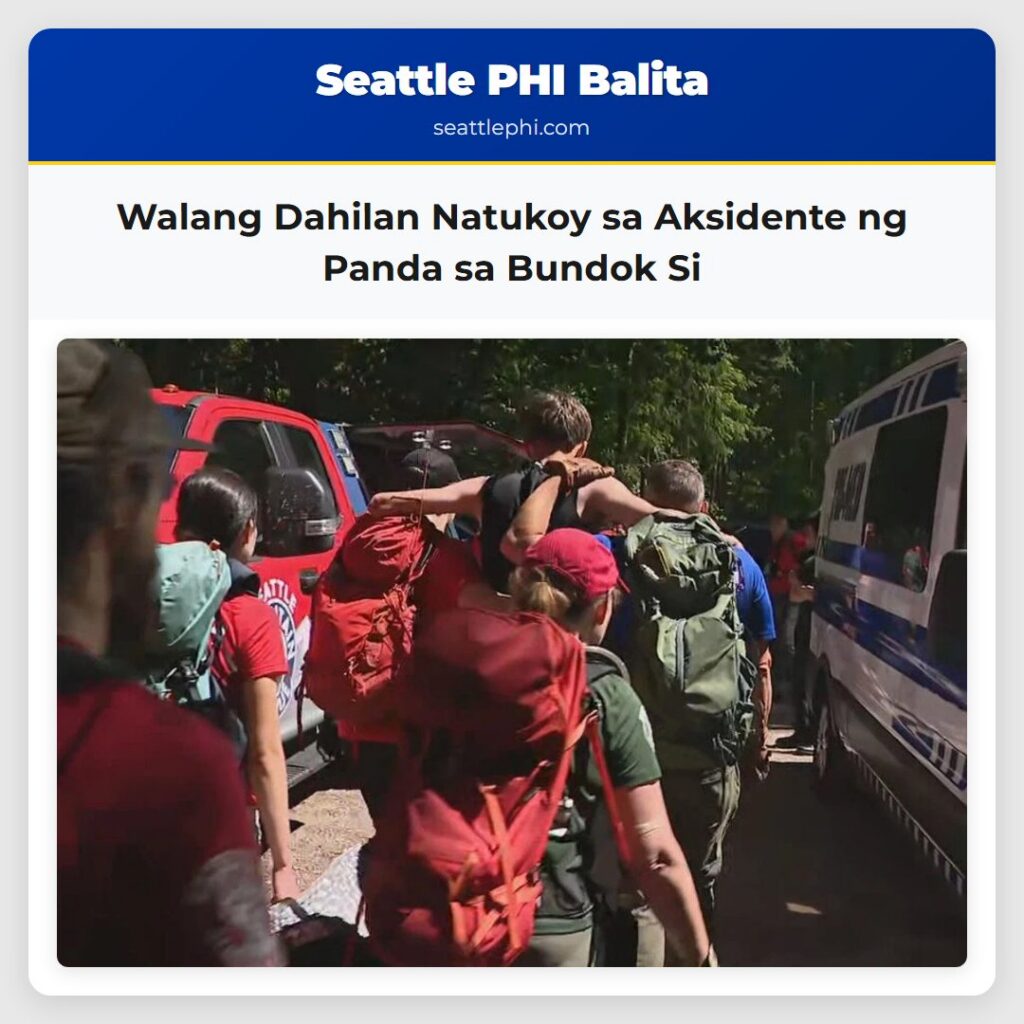 Walang Dahilan Natukoy sa Aksidente ng Panda sa