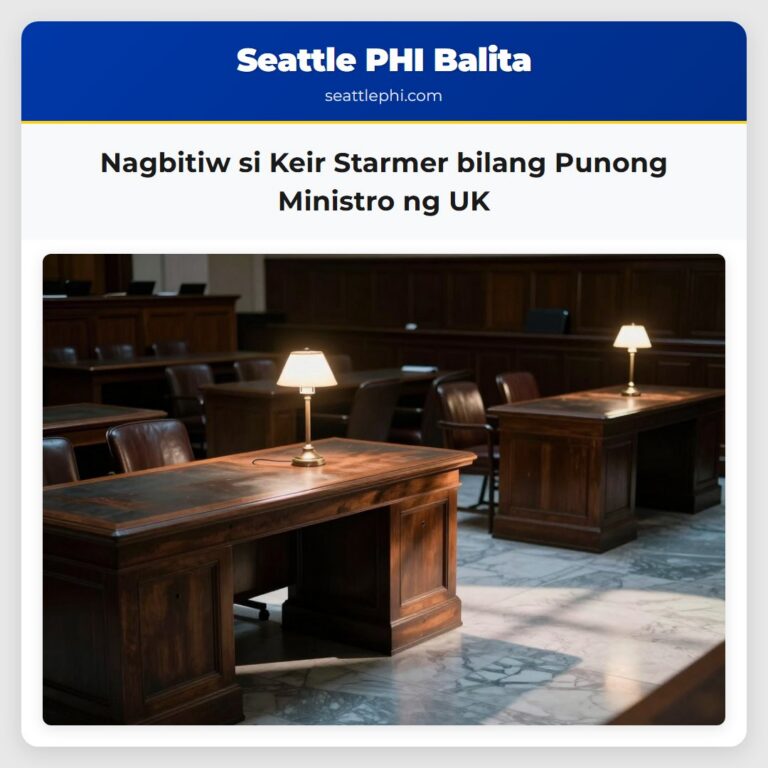 Nagbitiw si Keir Starmer bilang Punong Ministro ng UK