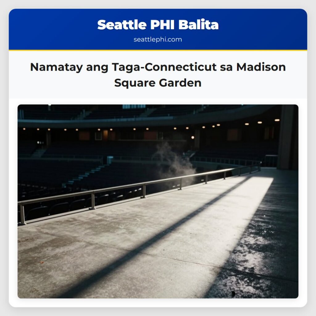 Namatay ang Taga-Connecticut sa Madison Square