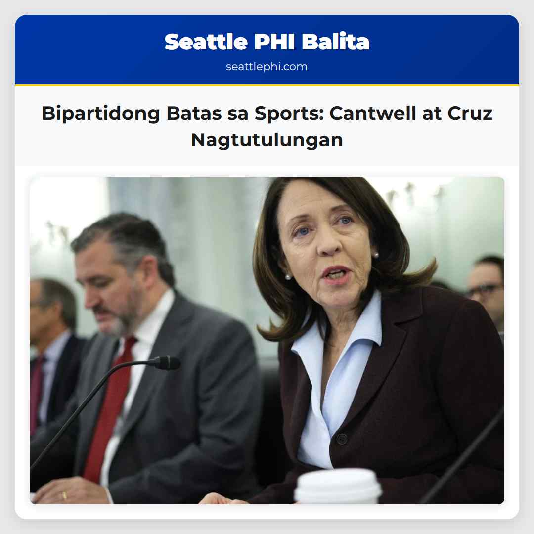Bipartidong Batas sa Sports: Cantwell at Cruz