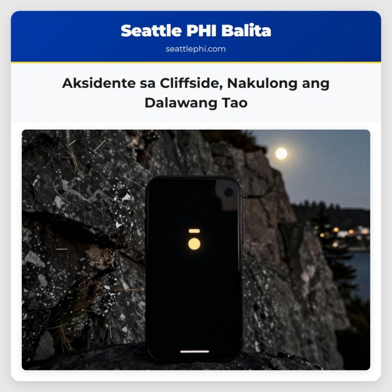 Aksidente sa Cliffside Nakulong ang Dalawang Tao