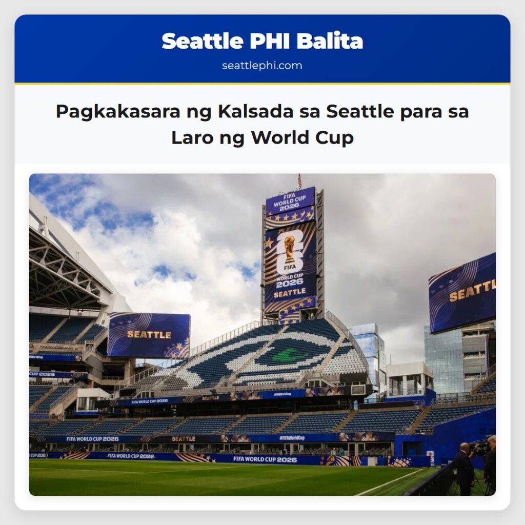 Pagkakasara ng Kalsada sa Seattle para sa Laro ng